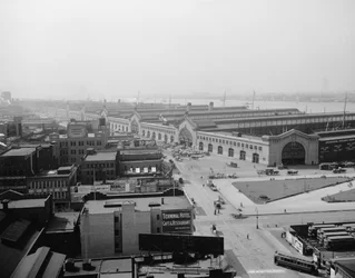 新しいチェルシー桟橋、ニューヨーク、c.1900-20